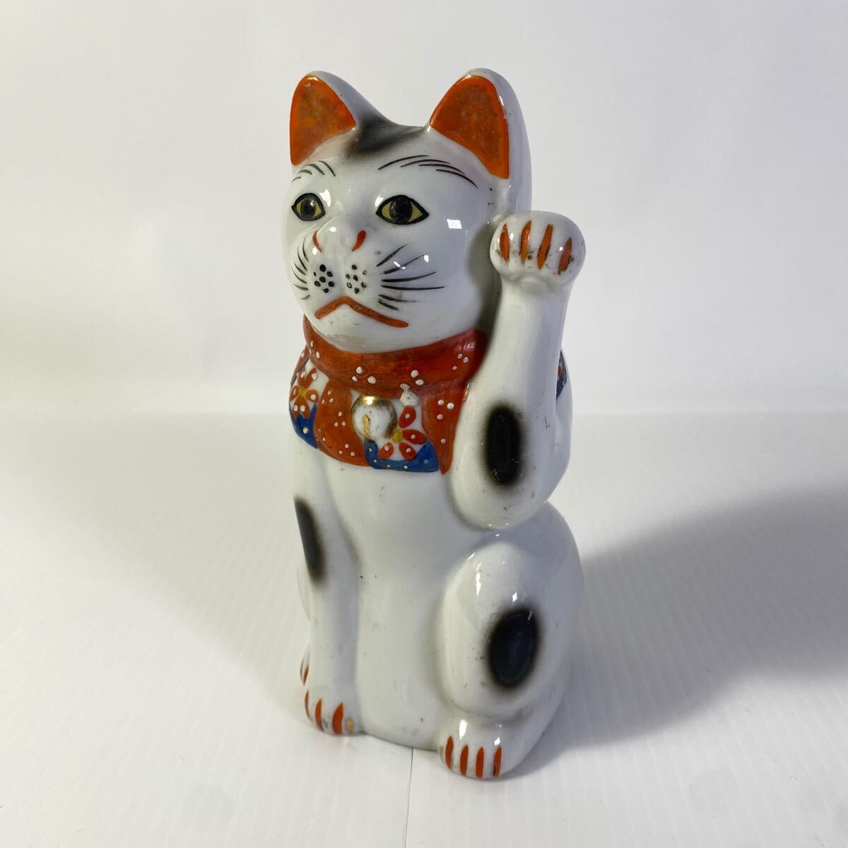 時代物 古い 招き猫 骨董 アンティーク 縁起物 置物 Yahoo!オークション - 時代物 アンティーク 招き猫 縁起物 置物