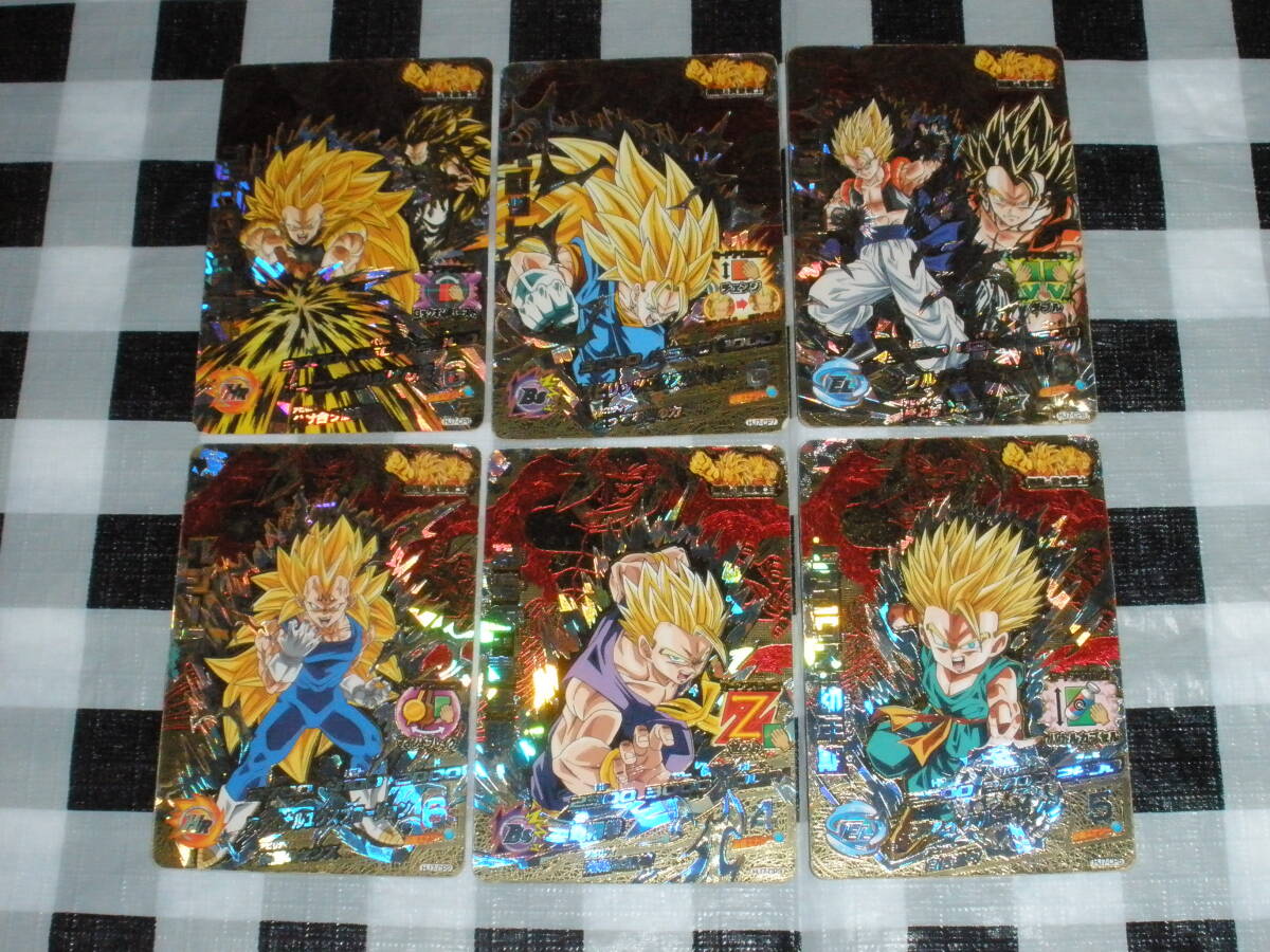 ドラゴンボールヒーローズ JM7 HJ7-CP 2 3 5~8 6種 無敵の黄金戦士 セット まとめ CP