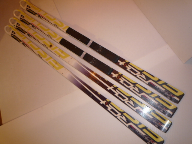 【好評にて期間延長】 DA 中古 競技用 FISCHER フィッシャー 2台セット 186(R27)+186 レーシング