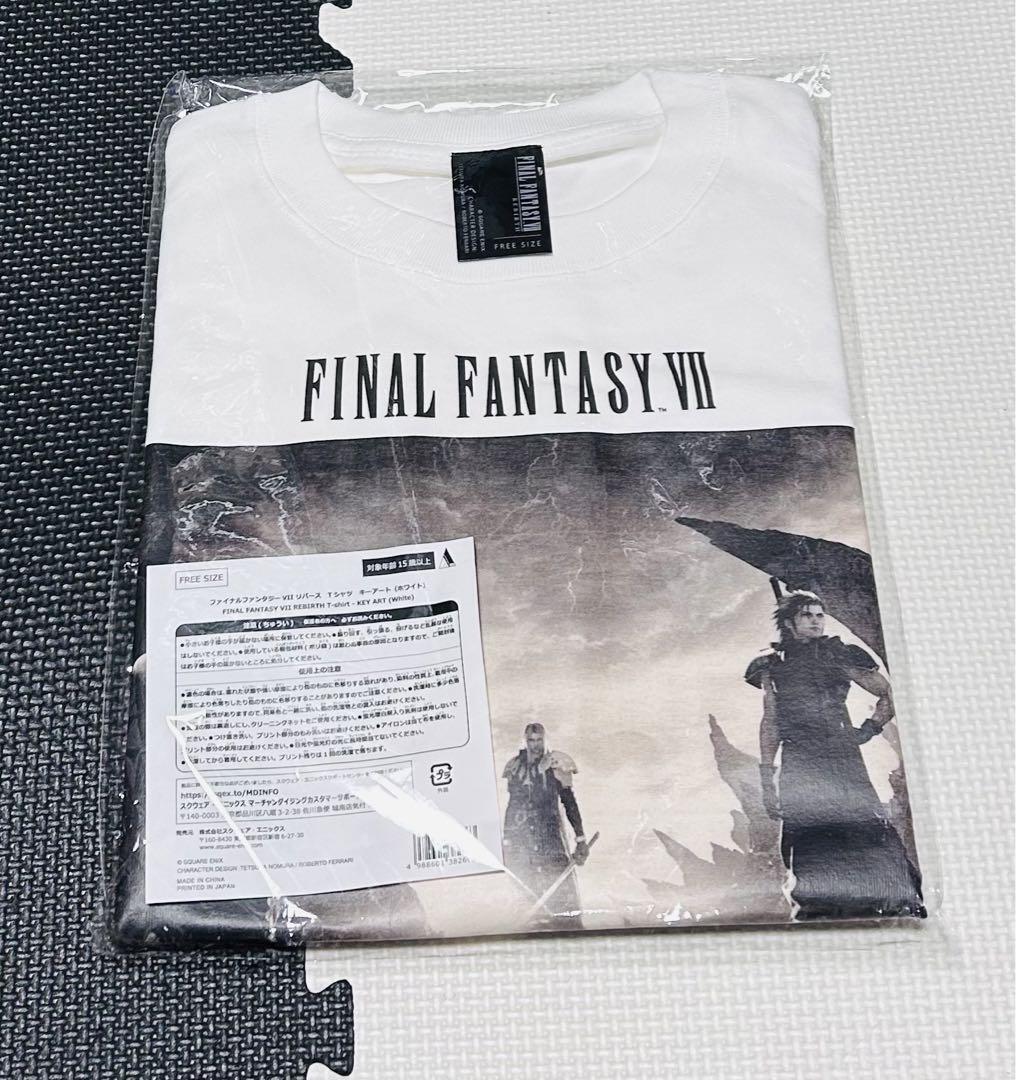 ファイナルファンタジー7 リバース Tシャツ キーアート 新品 ff7 ファイナルファンタジー7 リバース Tシャツ キーアート 新品 ff7