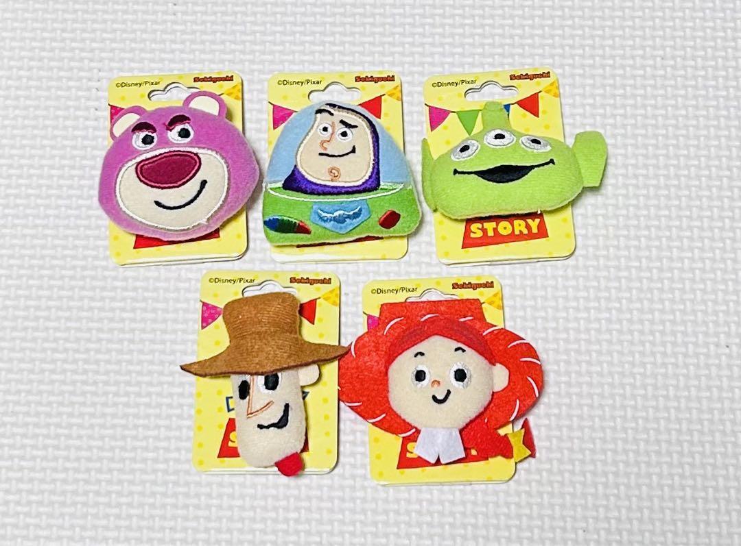 トイストーリー　ぬいぐるみバッジ　新品　5個セット　ぬいバッジ　ぬいぐるみ