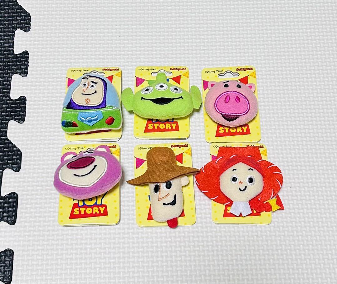 トイストーリー　ぬいぐるみバッジ　新品　6個セット　ぬいバッジ　ぬいぐるみ