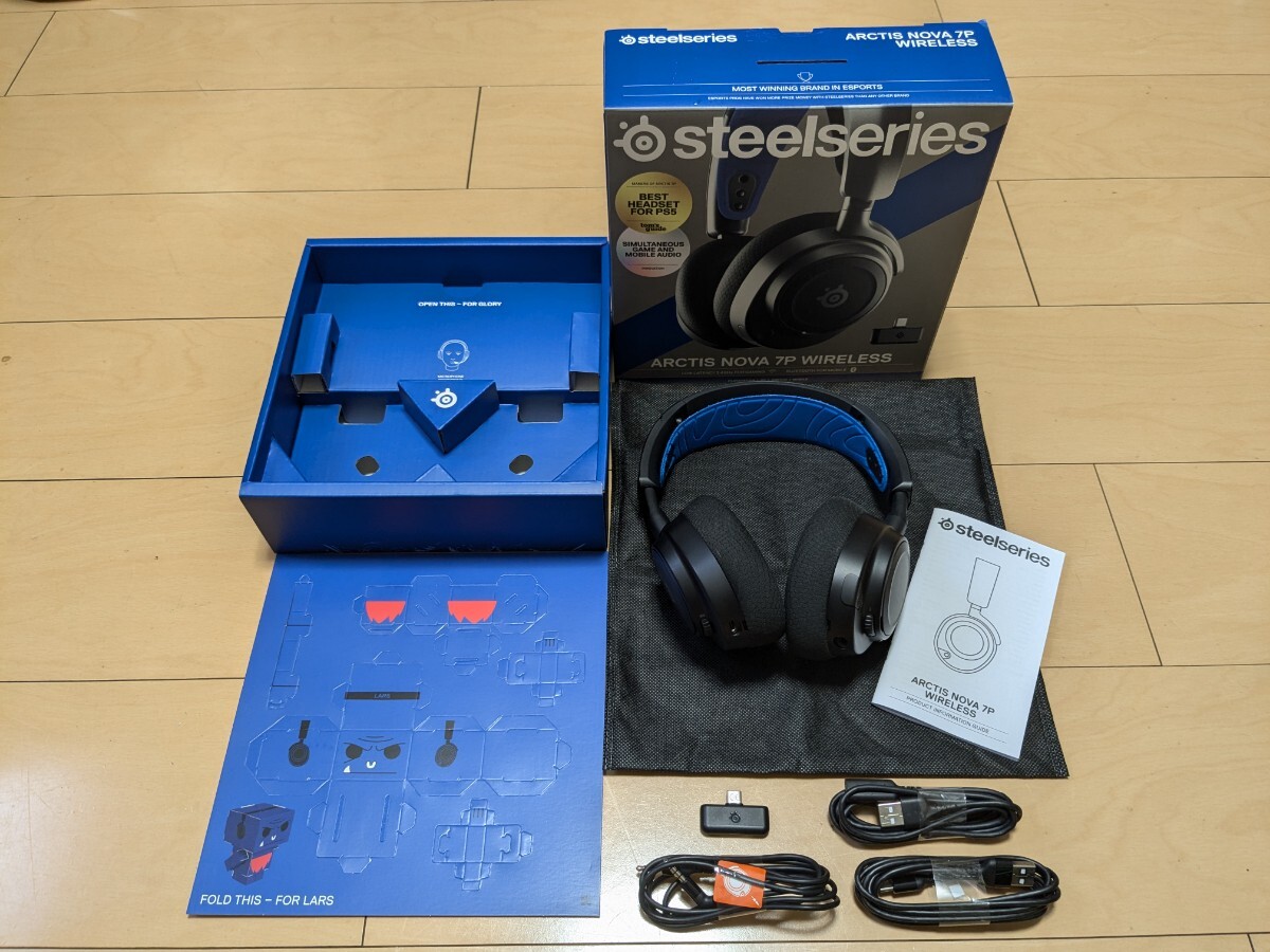 SteelSeries ワイヤレス ゲーミングヘッドセット Arctis Nova 7P 