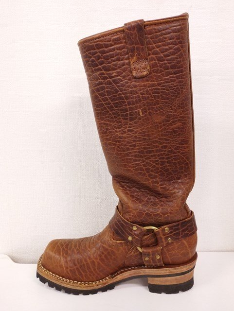 Q285c [人気] WESCO ウエスコ ブーツ ロングブーツ 9 ブラウン Harness Boots | シューズ Q