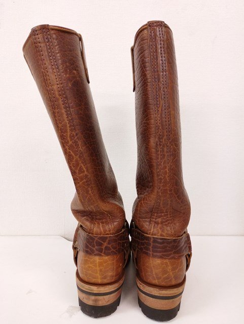 Q285c [人気] WESCO ウエスコ ブーツ ロングブーツ 9 ブラウン Harness Boots | シューズ Q