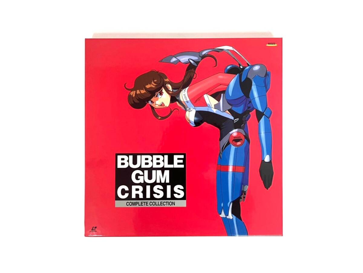 ■LD バブルガム・クライシス コンプリートコレクション BVLL-539 レーザーディスク5枚組 ユーメックス BUBBLE GUM CRISIS（52885A1）
