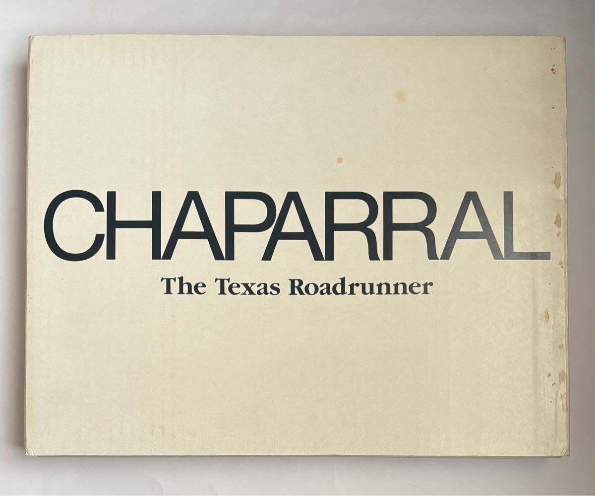 【初版本】CHAPARRAL The Texas Roadrunner シャパラル写真集