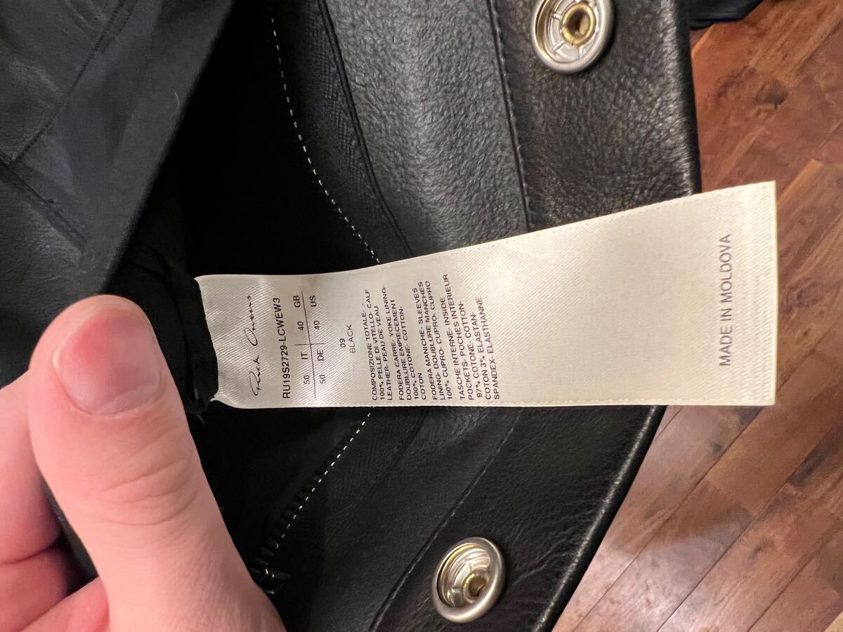 rick owens リックオウエンス アウターシャツ レザージャケット rick owens リックオウエンス アウターシャツ レザージャケット