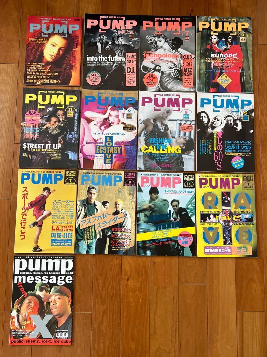 美品】CLUB CULTURE MIX PUMP 13冊 コンプリート 美品】CLUB CULTURE MIX PUMP 13冊 コンプリート