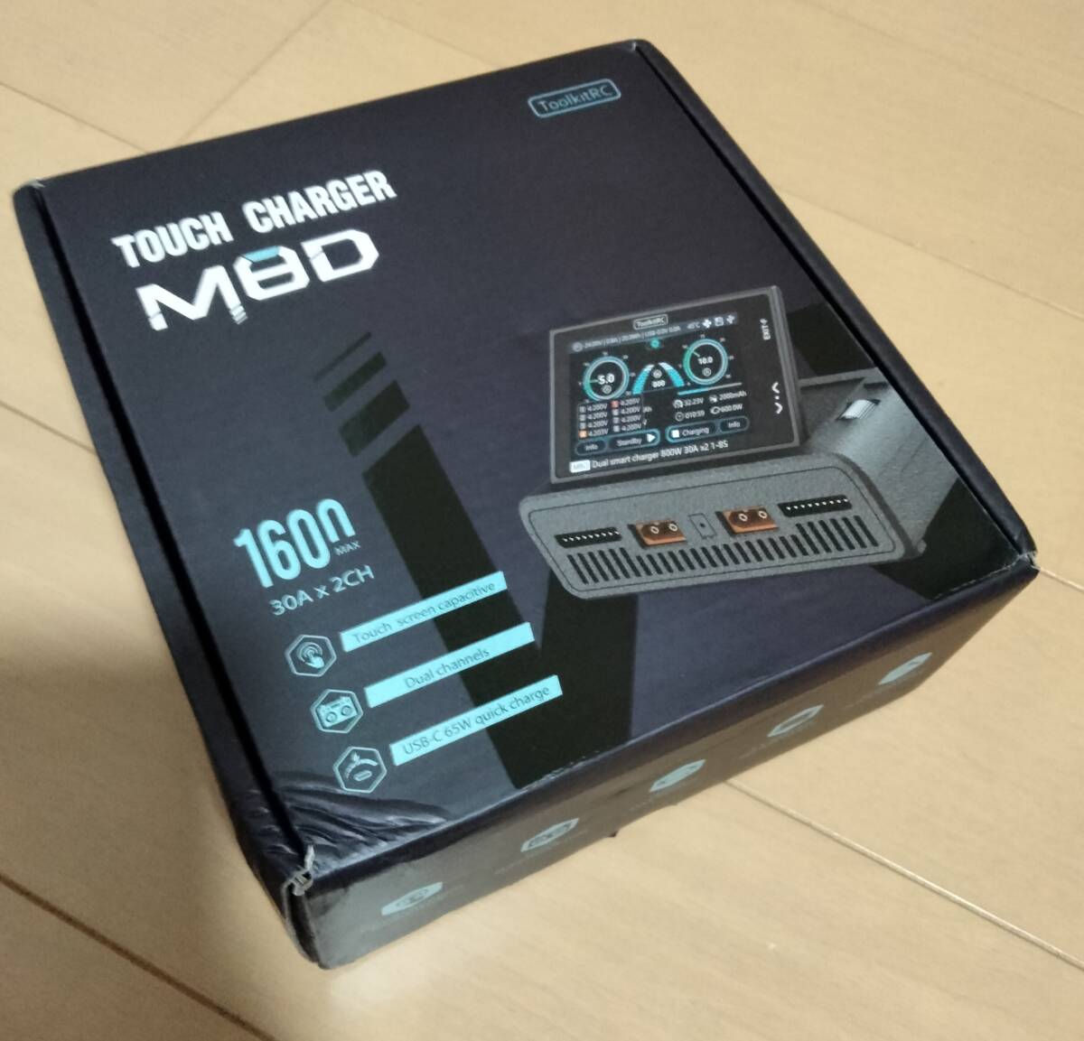 ToolkitRC「M8D」デュアルチャンネル急速充電器 動作確認&最新ファームウェアアップデート済！タミグラ/タミチャレ/タミヤ/ヨコモ/京商に！