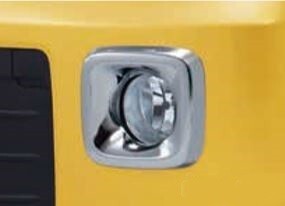 スズキ純正　フォグランプ&フォグランプベゼル(クロームメッキ)　ワゴンＲ MH55S・MH35S・MH85S・MH95S ワゴンR_画像1