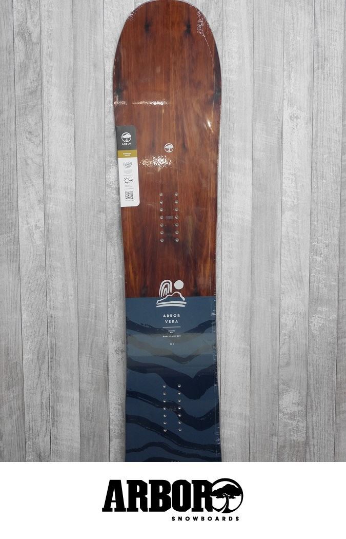 【新品】25 ARBOR VEDA 150 正規品 保証付 フリーラン パウダー スノーボード