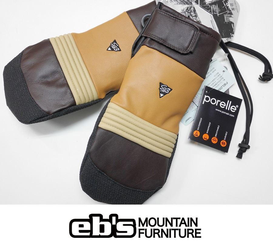 【新品】25 ebs CARVING MITT STRONG - CHOCOLATE - XLサイズ 正規品 スノーボード ミトン グローブ