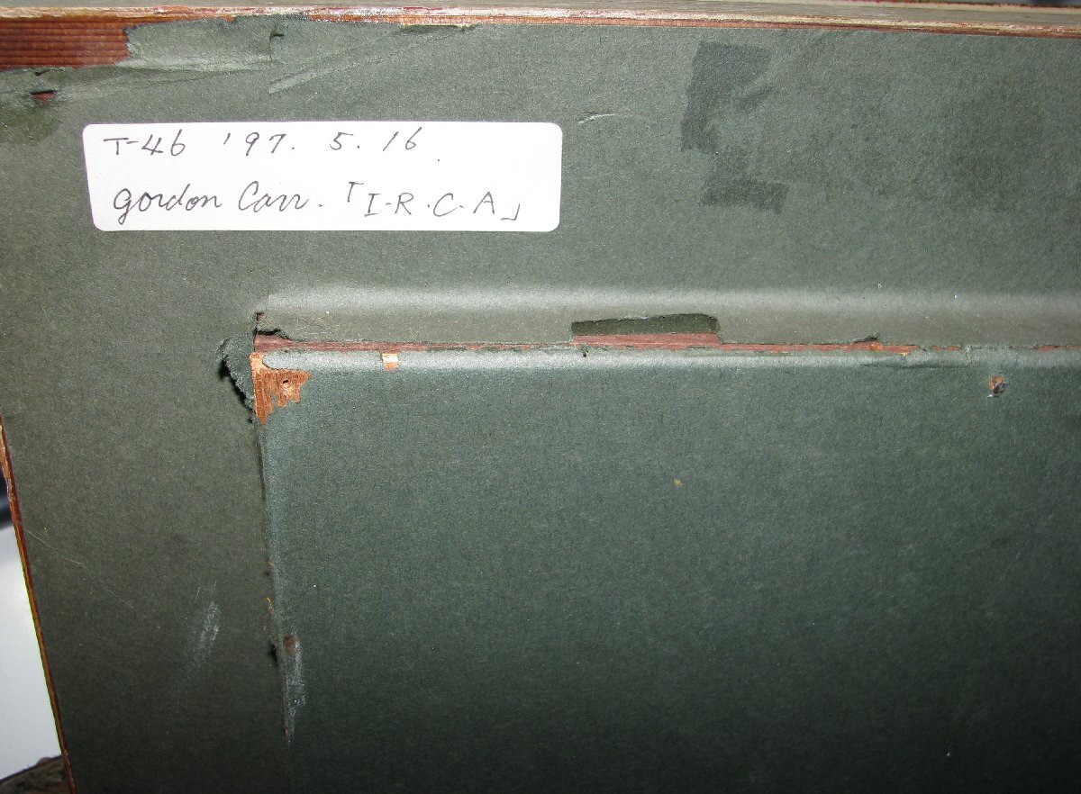 ☆倉庫整理在庫一掃☆アメリカ現代作家,James Grdon Carr,ゴードン・カー「I・R・C・A」水彩,20号大_画像5