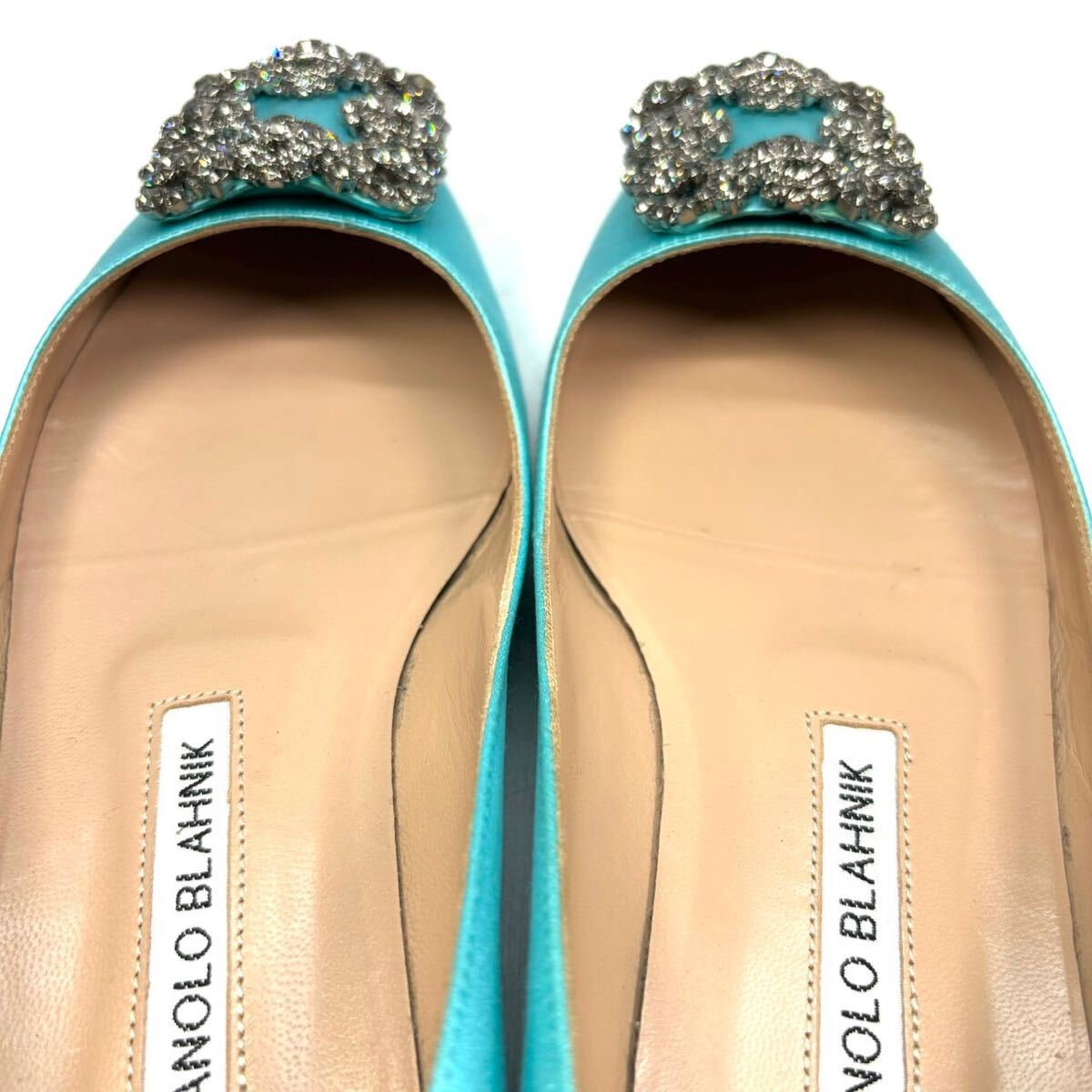 MANOLO BLAHNIK マノロブラニク フラットシューズ ハンギシ 36 1 MANOLO BLAHNIK マノロブラニク フラットシューズ ハンギシ 36 1