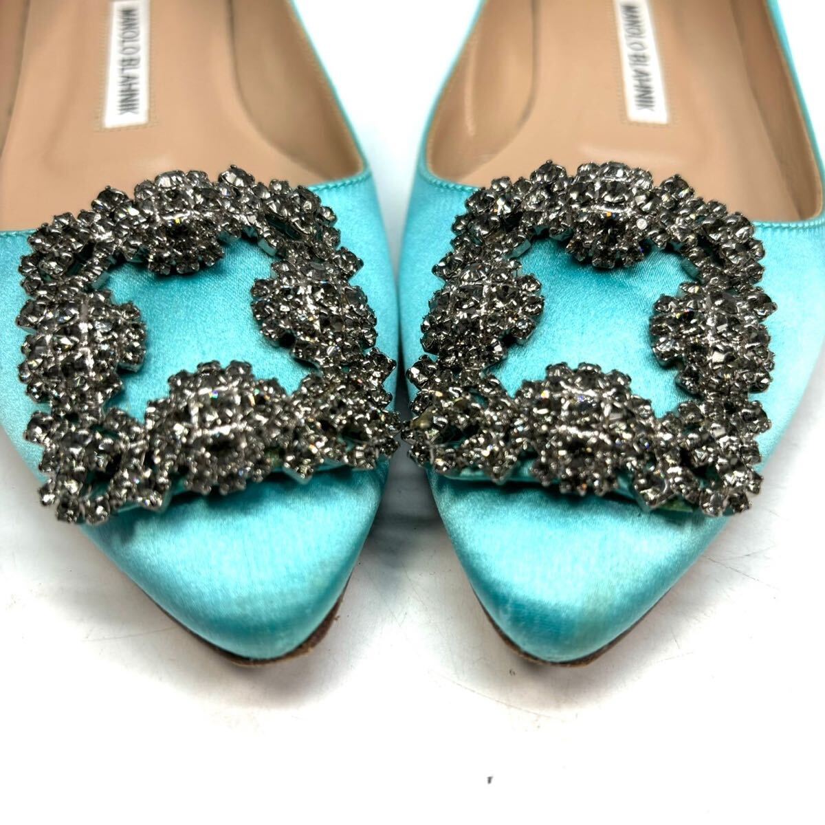 MANOLO BLAHNIK マノロブラニク フラットシューズ ハンギシ 36 1 MANOLO BLAHNIK マノロブラニク フラットシューズ ハンギシ 36 1