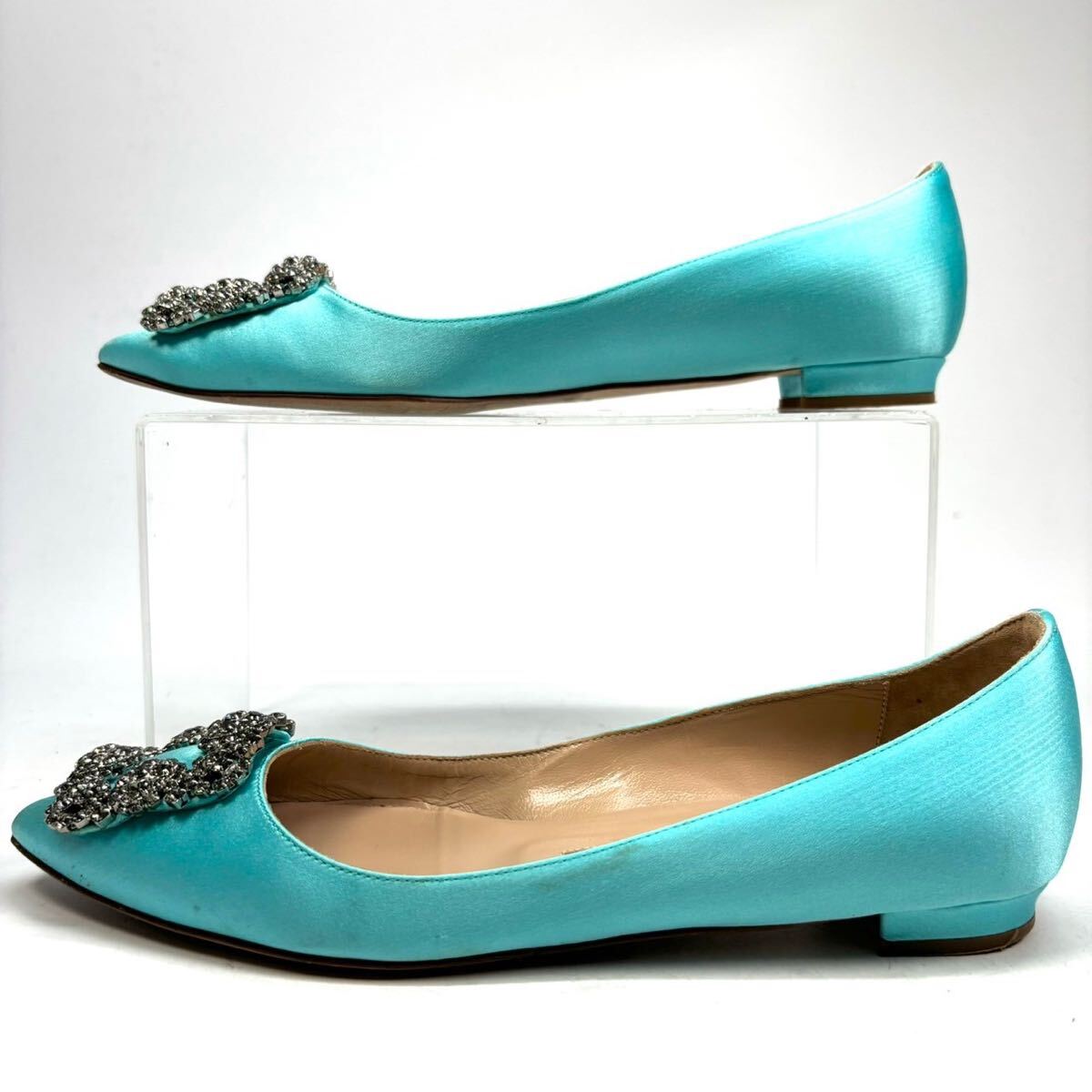 MANOLO BLAHNIK マノロブラニク フラットシューズ ハンギシ 36 1 MANOLO BLAHNIK マノロブラニク フラットシューズ ハンギシ 36 1