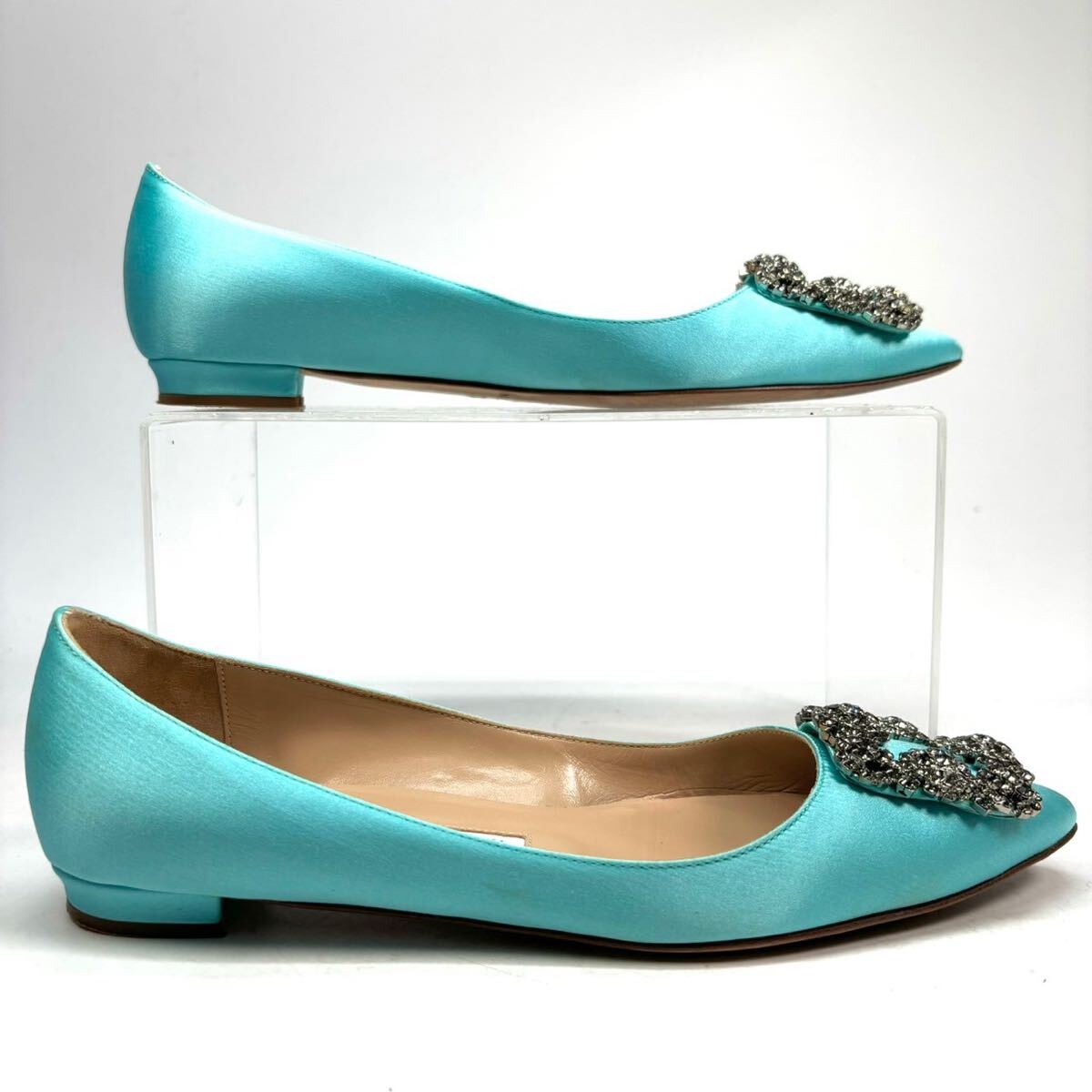 MANOLO BLAHNIK マノロブラニク フラットシューズ ハンギシ 36 1 MANOLO BLAHNIK マノロブラニク フラットシューズ ハンギシ 36 1