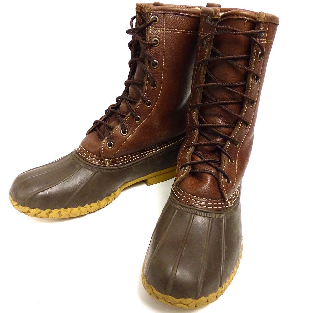 【国内正規総代理店アイテム】 裏ボア エルエル / L.L.Bean USA製 ビーンブーツ/ (25cm相当)(レディース)【中古】8j-1-043 ガムシューズW8 女性用