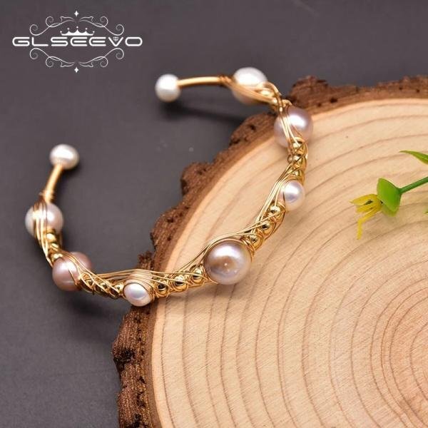  bangle bracele India pearl lady's 