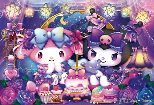 ジグソーパズル 1000ピース マイメロ×クロミ ゴシックマイルーム 72×49cm 1000-016　送料無料