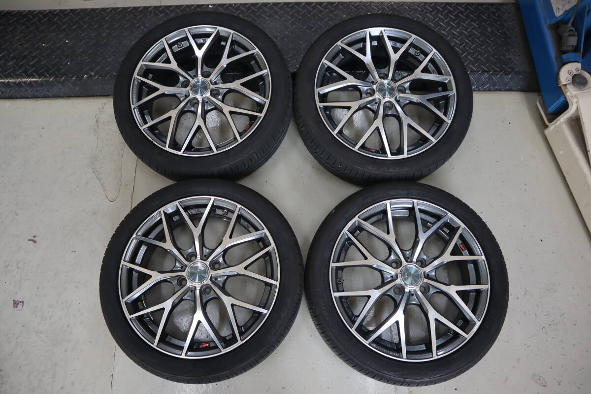 ☆165/50R16☆LEONIS☆アルミホイールセット☆2021年製＜F＞