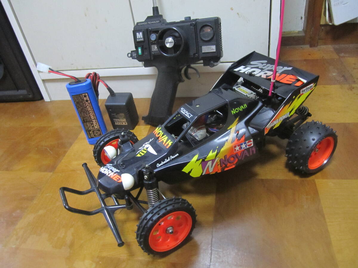 最旬トレンドパンツ 完全動作動画有 再販皆無 激レアマシン スーパーホーネット 1/10 田宮模型