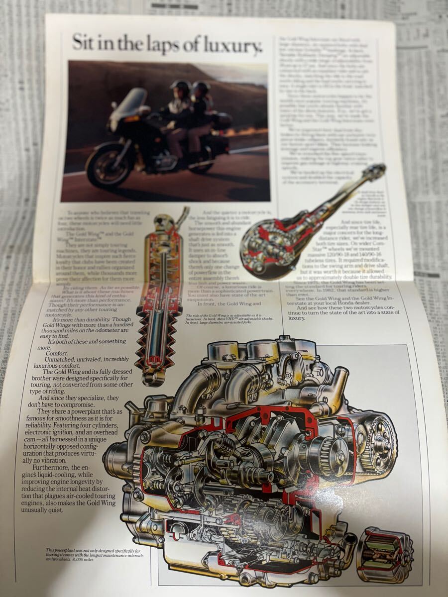  Honda американская версия Gold Wing каталог 