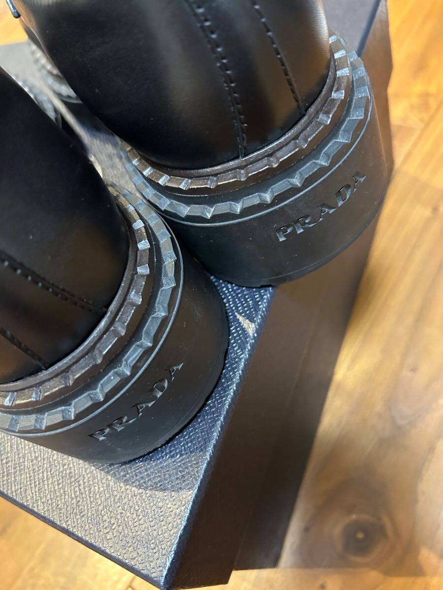 PRADA メンズ 正規品 サイズ6 5 レザー ローファー 厚底|Yahoo PRADA メンズ 正規品 サイズ6 5 レザー ローファー 厚底|Yahoo