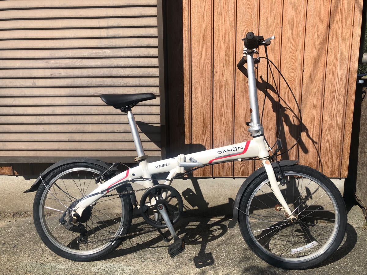 DAHON VYBE 折りたたみ自転車 ホワイト 20インチ DAHON VYBE 折りたたみ自転車 ホワイト 20インチ