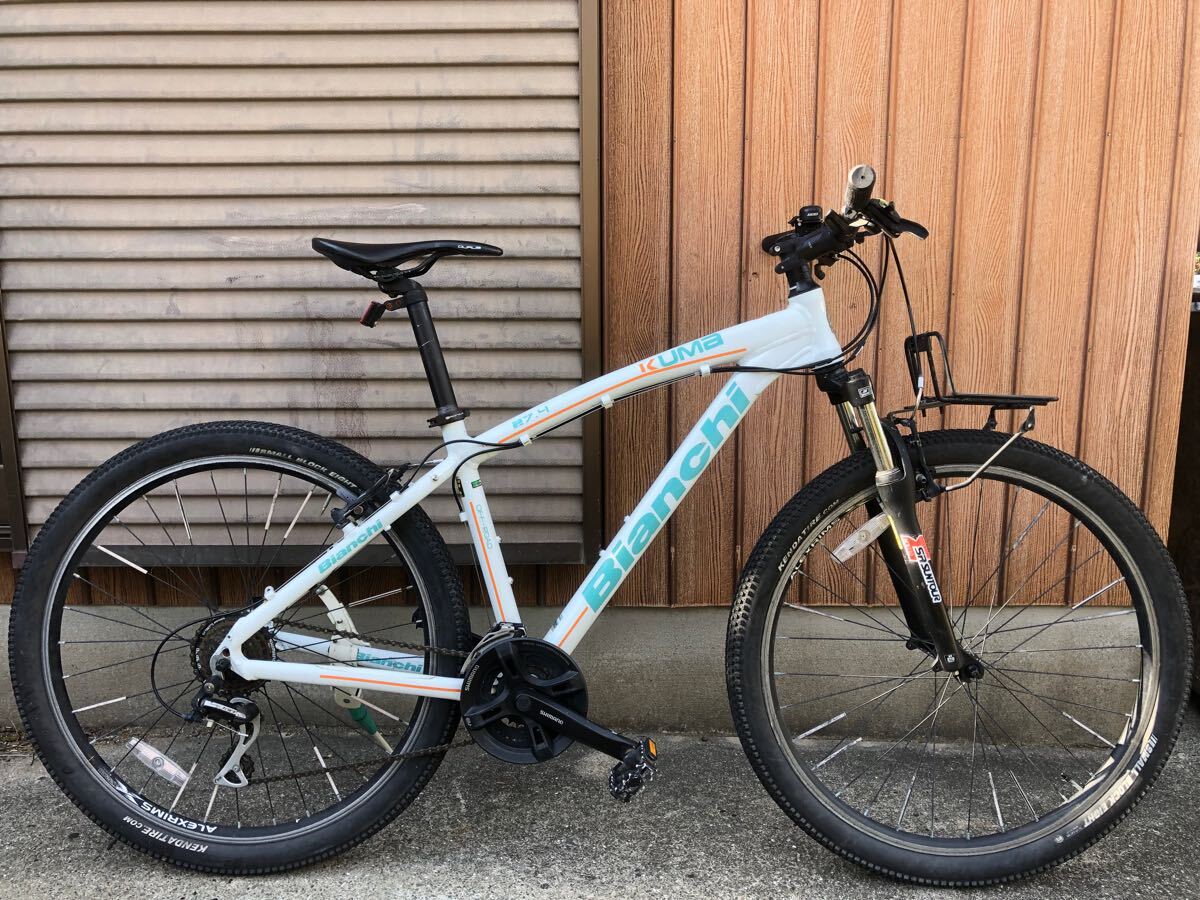 Bianchi KUMA 27 4 サイズM 43cm MTB ビアンキ|Yahoo!フリマ Bianchi KUMA 27 4 サイズM 43cm MTB ビアンキ|Yahoo!フリマ
