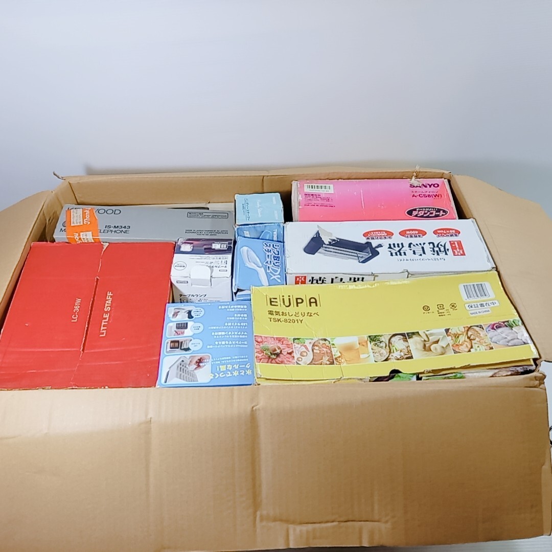動作品　1K　電子機器　家電　動作確認済　中古　大量詰め合わせ　まとめ売り　家電まとめ