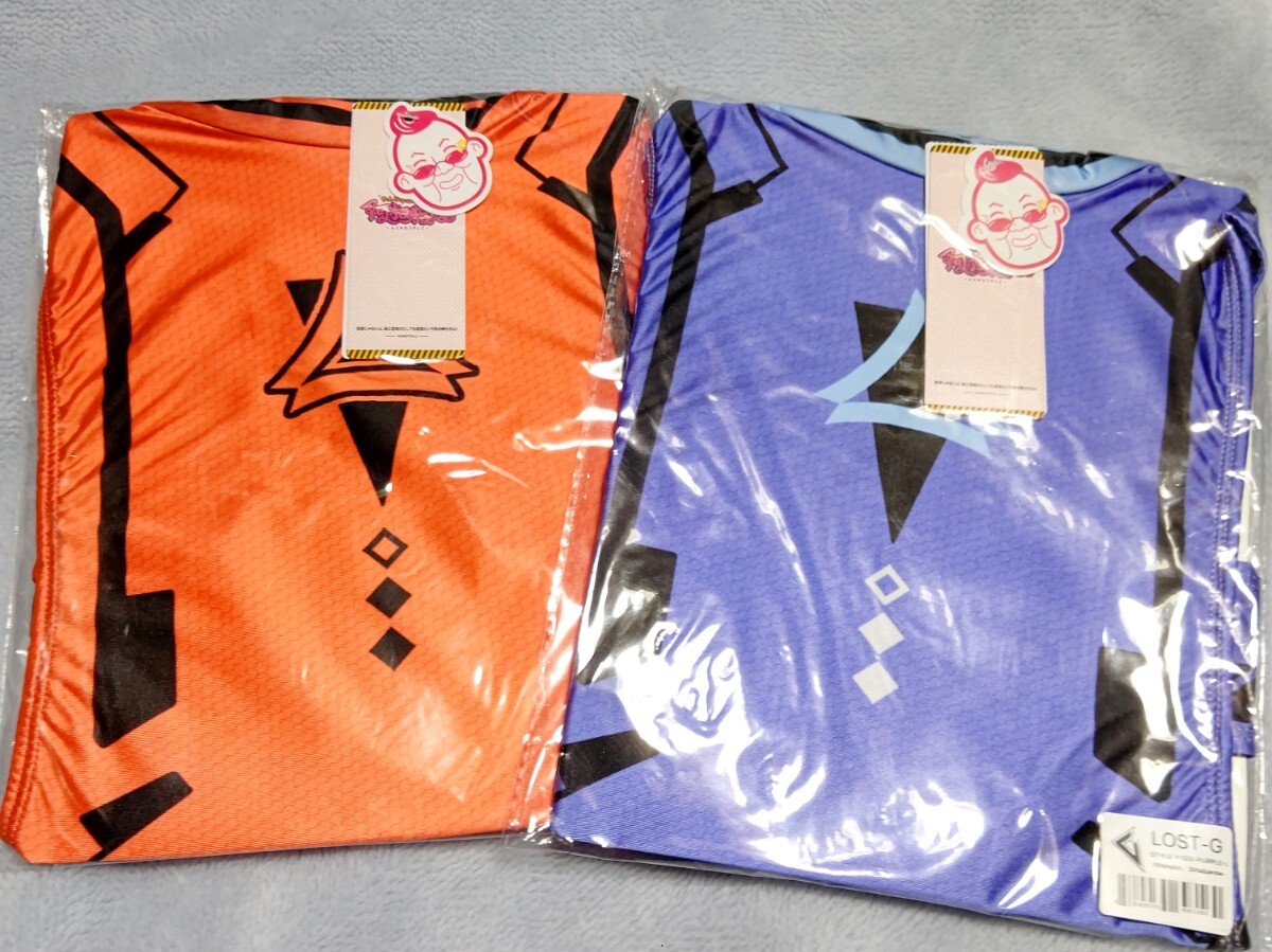 Bibian 比比昂 - サイバーレオタード パープル オレンジ 2着 Bibian 比比昂 - サイバーレオタード パープル オレンジ 2着