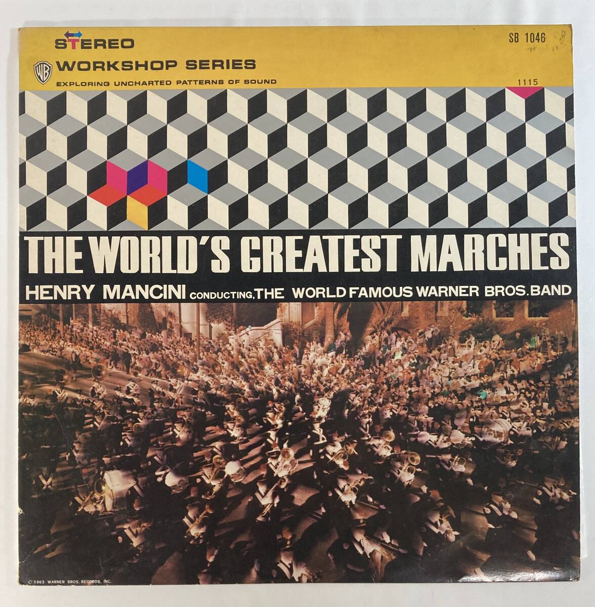 ヘンリー・マンシーニ (Henry Mancini) / 地上最大のマーチ集 国内盤LP TO SB-1046 STEREO 赤盤 帯無し