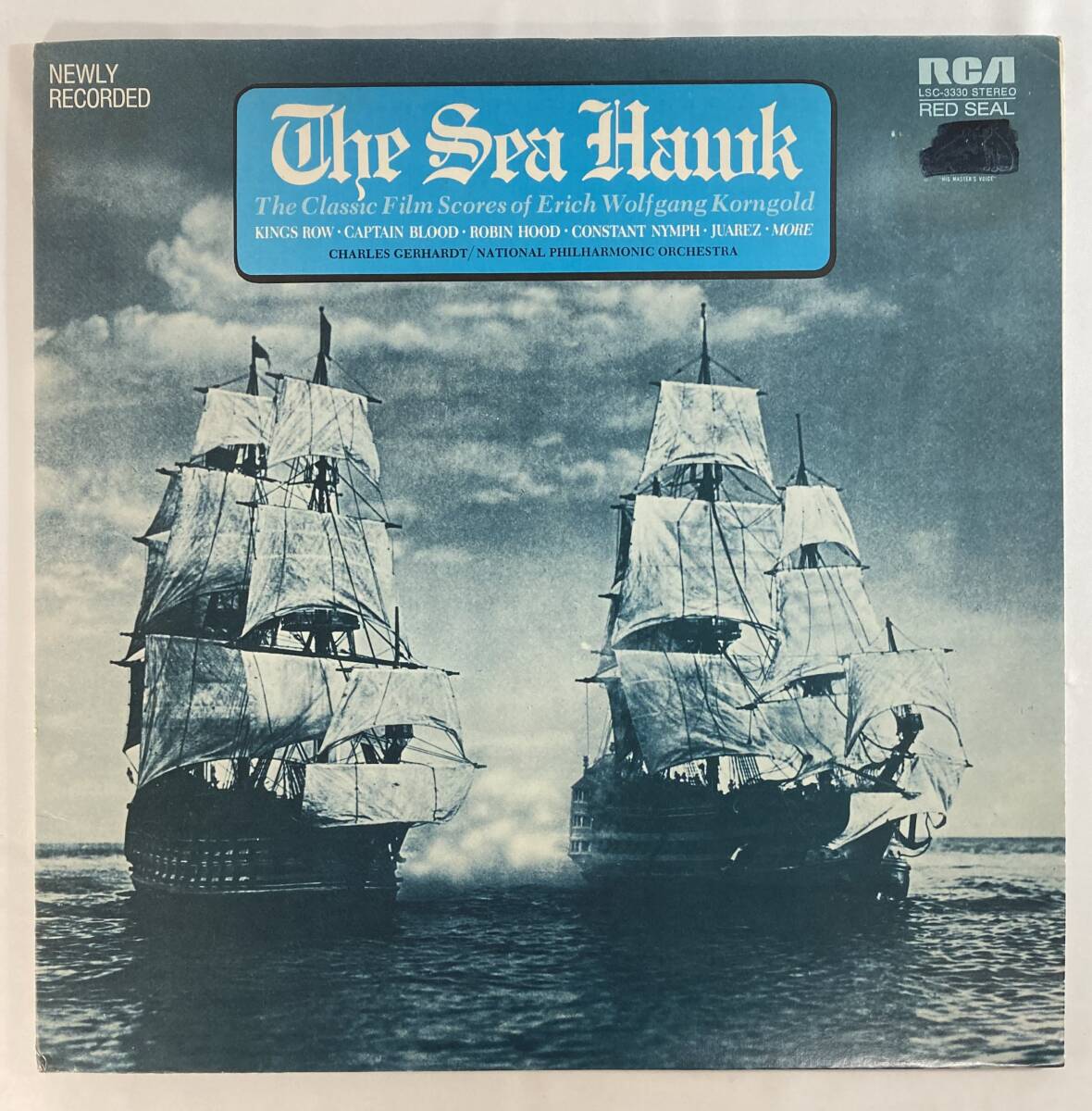 エリッヒ・ヴォルフガング・コルンゴールド (Erich Wolfgang Korngold) / The Sea Hawk - The Classic Scores of ... 米盤LP RCA STEREO