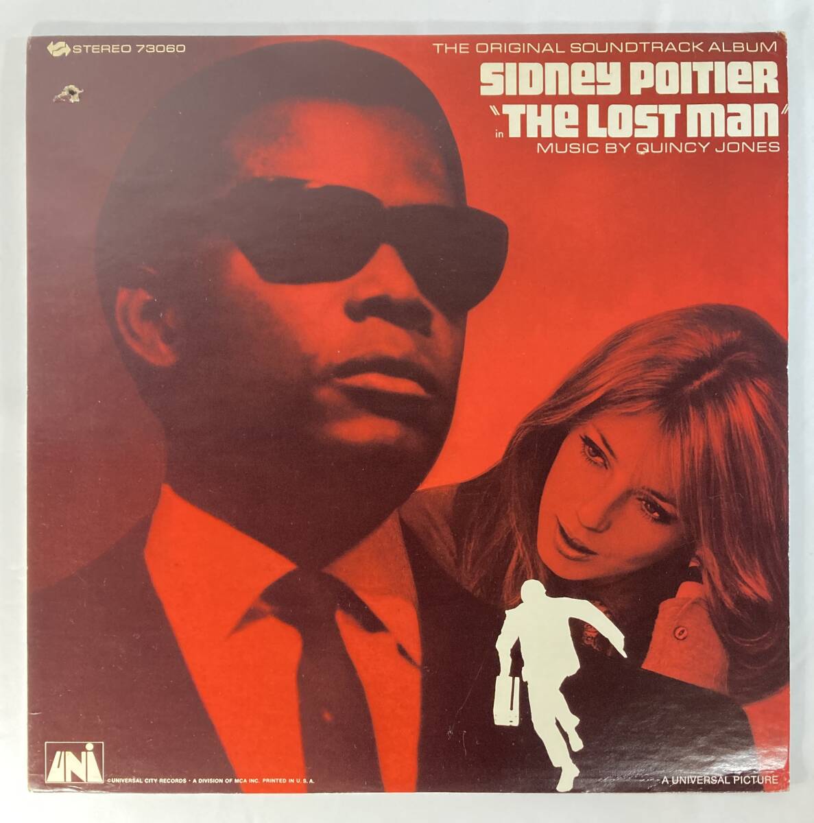 失われた男 (1969) クインシー・ジョーンズ 米盤LP UNI 73060 STEREO Monarch Press盤です。　Cutout