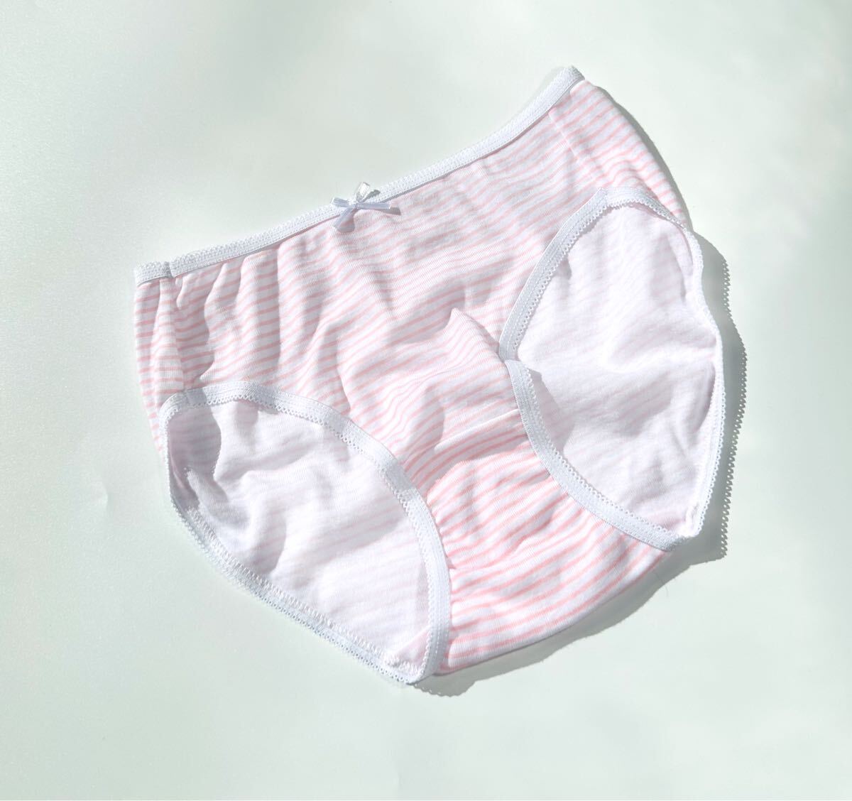 ロリ  pantie ロリ可愛○ピンク＆白 しましまぱんつ○ボーダー パンティ ショーツ 綿 ガールズ ジュニア 160 レディース M ロリ(スタンダード)｜売買されたオークション情報、Yahoo!オークション(旧ヤフオク!)  の商品情報をアーカイブ公開 - オークファン（aucfan.com）