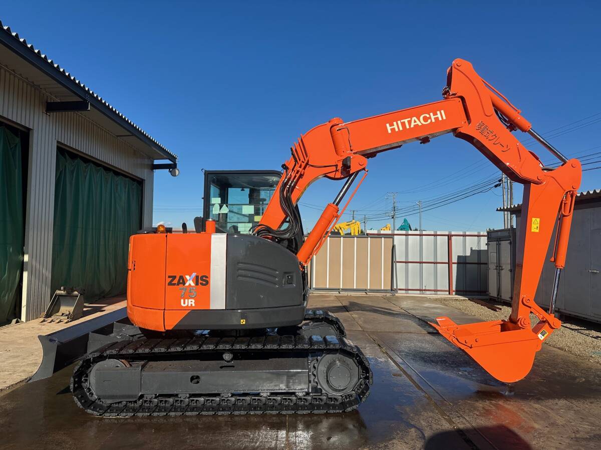 ☆ユンボ 日立建機☆ マルチ付 ☆ZX75UR-3 ☆コンマ.25クラス ☆ユンボ 日立建機☆ マルチ付 ☆ZX75UR-3 ☆コンマ.25クラス