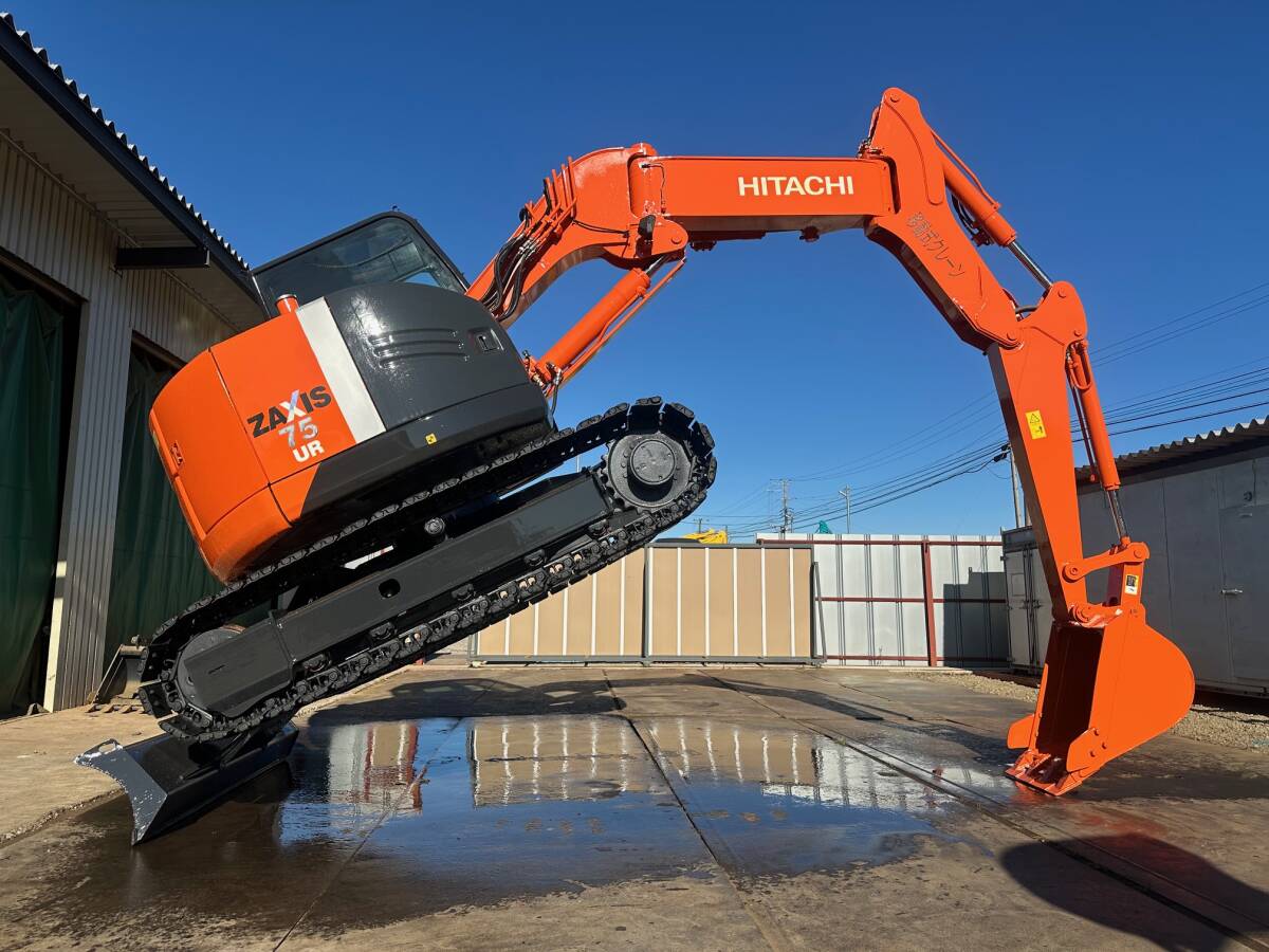 ☆ユンボ 日立建機☆ マルチ付 ☆ZX75UR-3 ☆コンマ.25クラス ☆ユンボ 日立建機☆ マルチ付 ☆ZX75UR-3 ☆コンマ.25クラス