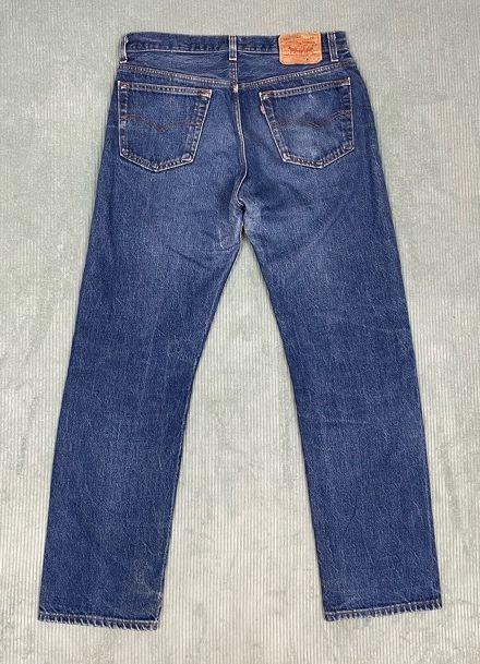 80's 90's 米國制 リーバイス LEVI'S 501 色濃い目 ひげ 544工場 表記W34L34 実寸W83L78 [ta-1287]