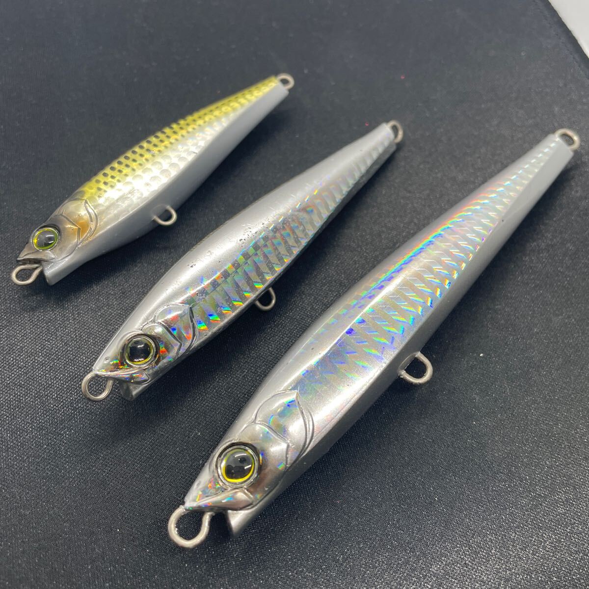 ★美品 送料無料★デュエル ハードコア モンスターショット80 95 125 S シンキング DUEL HARDCORE MONSTER SHOT シーバス青物ヒラスズキ_画像1