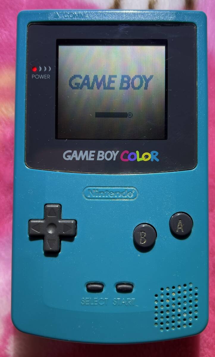 任天堂 ゲームボーイカラー 本体 青 CGB-001 GBC ブルー NINTENDO