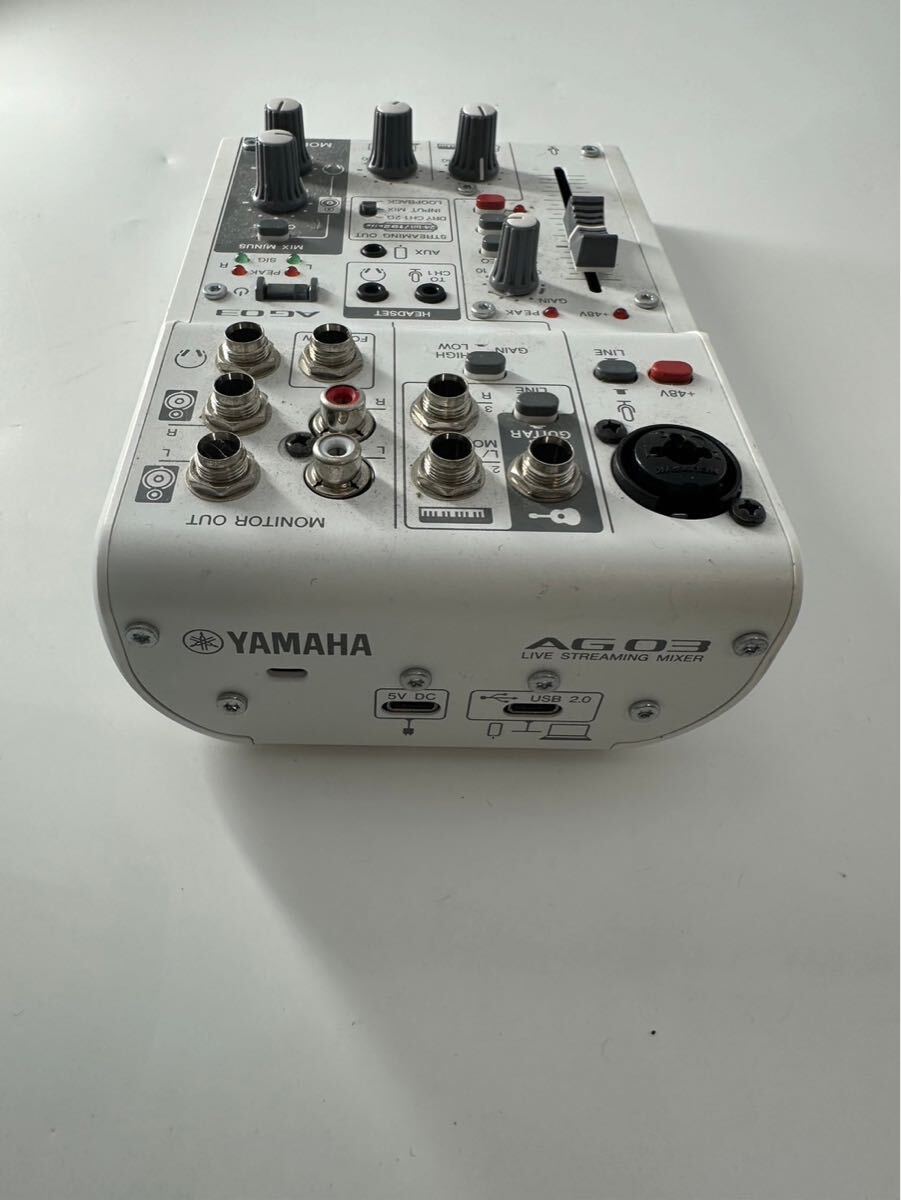 中古 YAMAHA ヤマハ ウェブキャスティングミキサー AG03|ホビー 中古 YAMAHA ヤマハ ウェブキャスティングミキサー AG03|ホビー