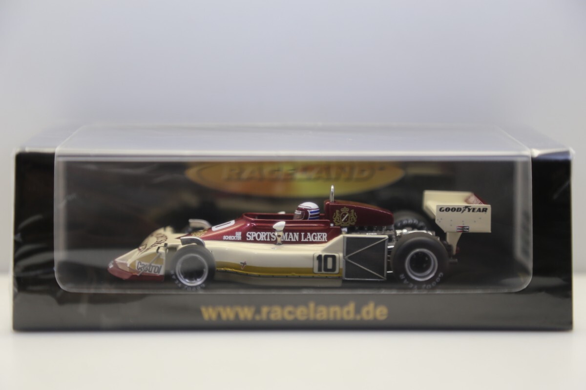 レースランド特注 スパークモデル 1/43 マーチ 761B コスワース V8 1977 F1 ドイツGP #10 I.シェクター RS1777 ag0e0 //14