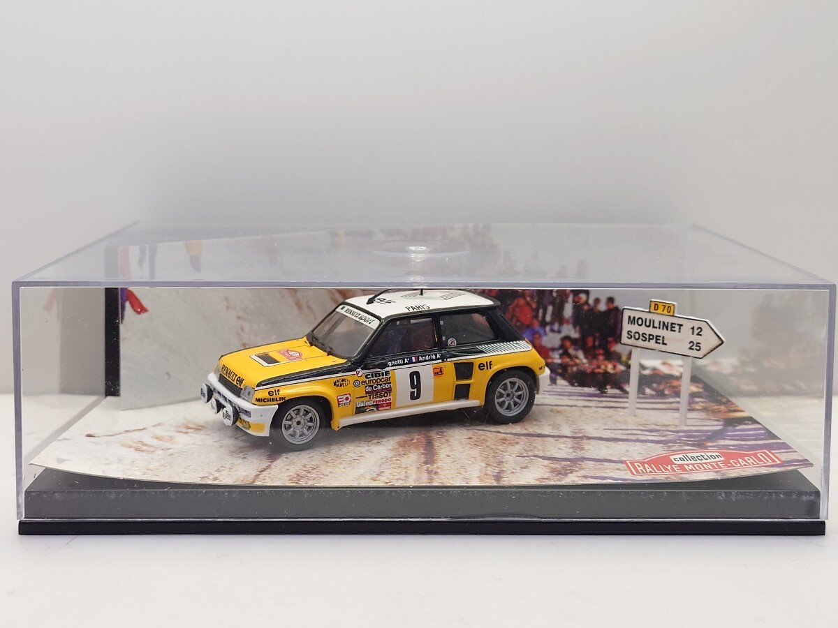 スキッド 1/43 ルノー5 ターボ 1981 モンテカルロラリー ウィナー