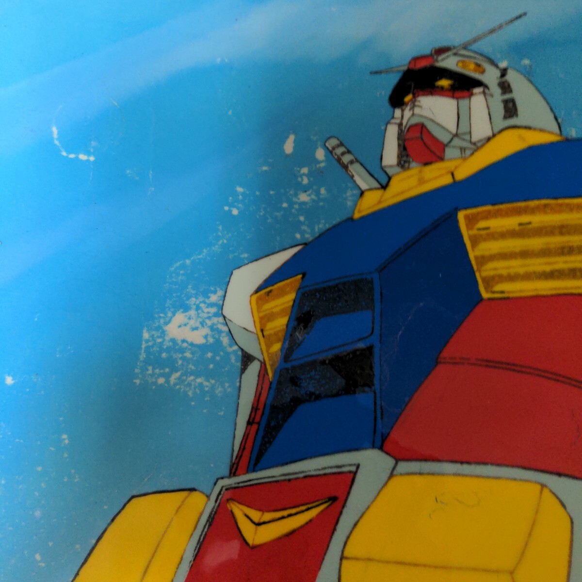 Yahoo!オークション - 機動戦士ガンダムセル画 直筆背景付 Yahoo!オークション - 機動戦士ガンダムセル画 直筆背景付