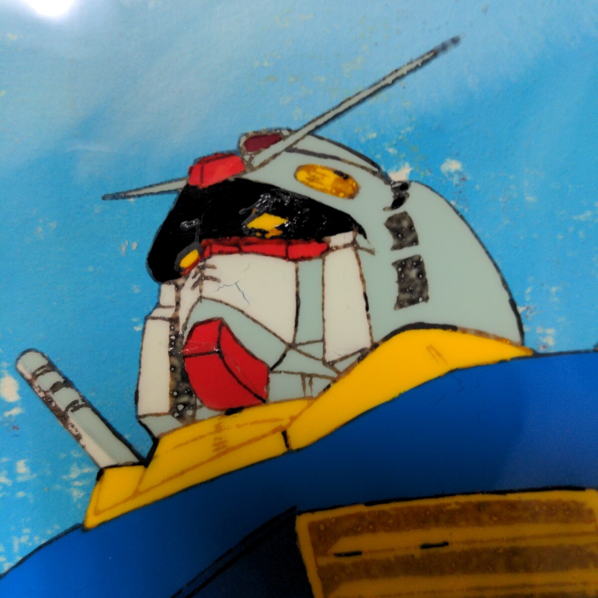 Yahoo!オークション - 機動戦士ガンダムセル画 直筆背景付 Yahoo!オークション - 機動戦士ガンダムセル画 直筆背景付