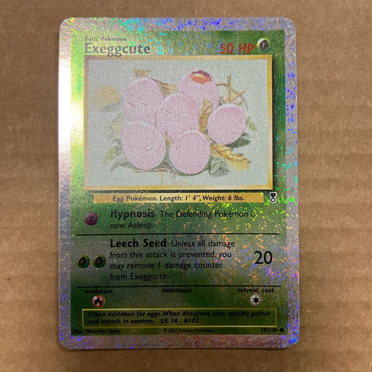 ポケモンカード 英語版 タマタマ リバースホロ 75/110 Legendary collection