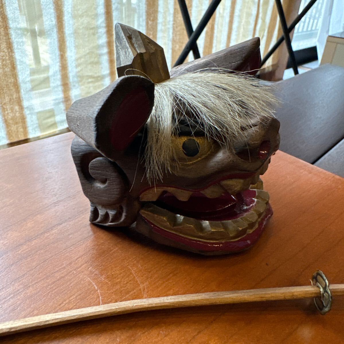 食品・日用品 半額ストア mayu様専用、b73 加賀獅子頭 縁起物 厄払い 魔よけ 郷土玩具 置物