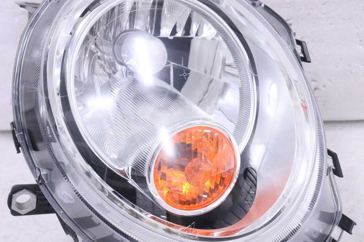 1X-1454* прекрасный товар * галоген R56 Mini Cooper * правая передняя фара 162704-01 металлизированный оригинальный *BMW (RO)